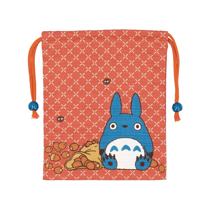 Orange Cloth Bag Middle Totoro - My Neighbor Totoro