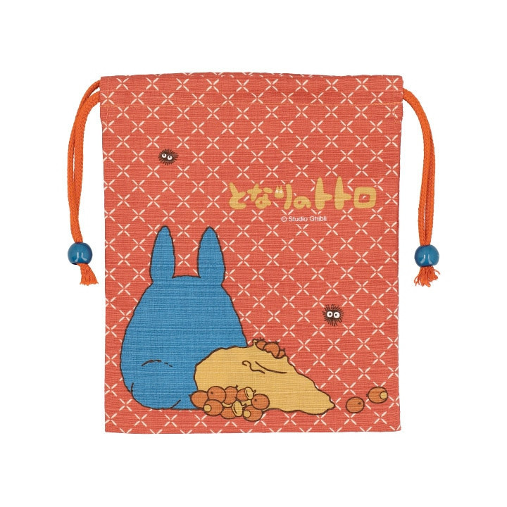 Orange Cloth Bag Middle Totoro - My Neighbor Totoro