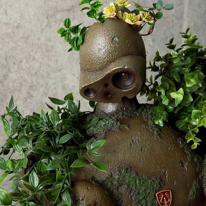 Planter Buste Robot Laputa 45 cm - Le Château dans le ciel