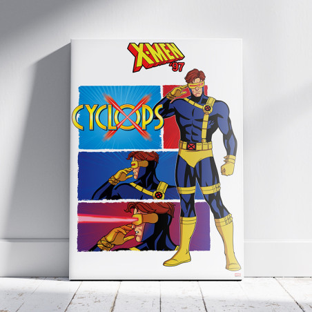 Tableau X-Men 97 Cyclops 35 x 50cm