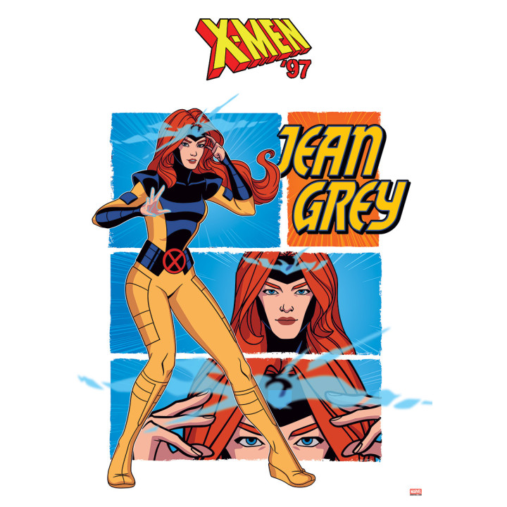 Tableau X-Men 97 Jean Grey 35 x 50cm