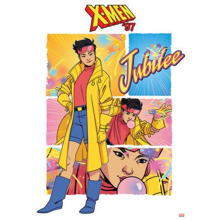 Tableau X-Men 97 Jubilee 35 x 50cm