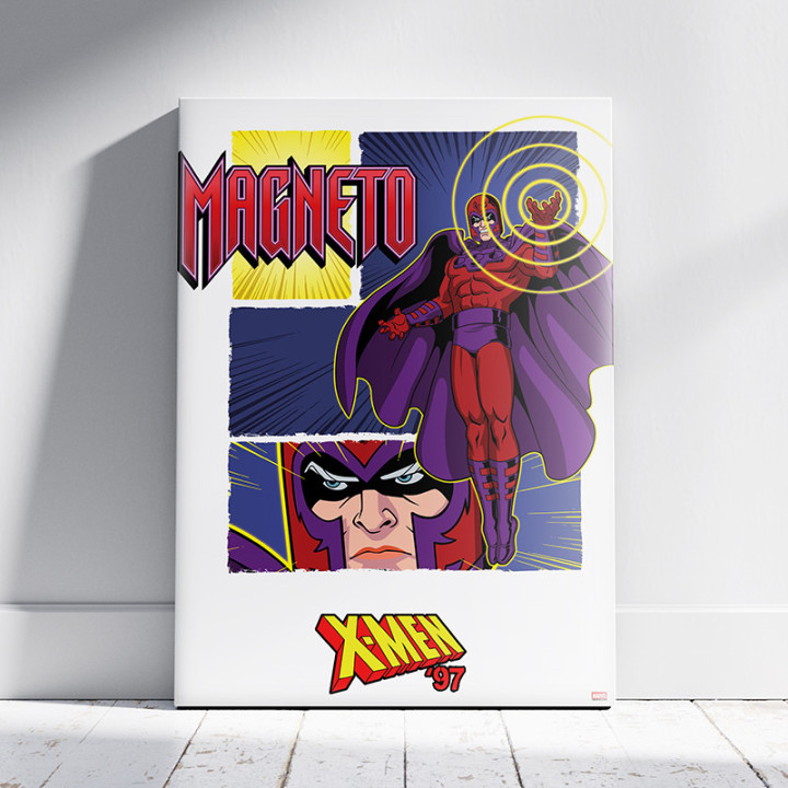 Tableau X-Men 97 Magneto 35 x 50cm