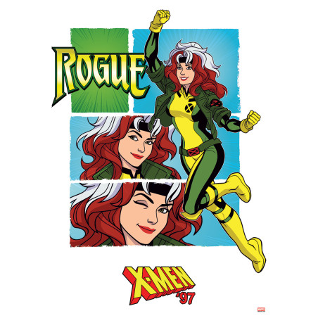 Tableau X-Men 97 Rogue 35 x 50cm