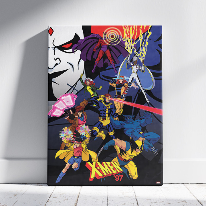 Tableau X-Men 97 Group 35 x 50cm
