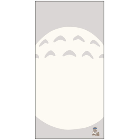 Grande Serviette Ventre de Totoro 60x120 cm - Mon Voisin Totoro