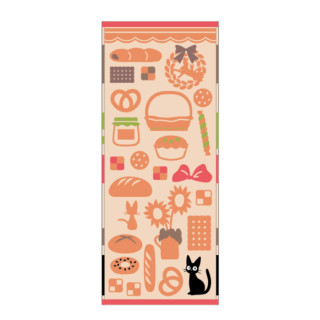 Serviette Boulangerie de Jiji 34x80 cm  - Kiki la petite sorcière