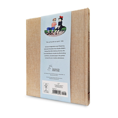 Carnet de croquis toilé Kiki - Kiki la petite sorcière