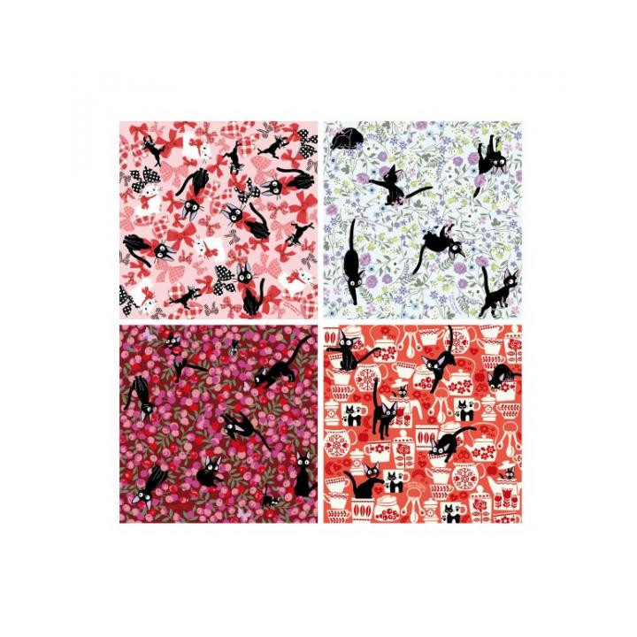 Set Origami Jiji & Fleurs - Kiki la petite sorcière