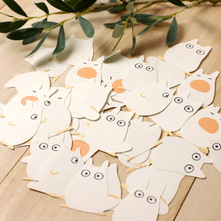 Set de stickers Totoro Blanc - Mon Voisin Totoro