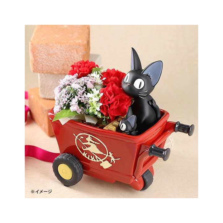 Planter Jiji Chariot Rouge - Kiki la petite sorcière