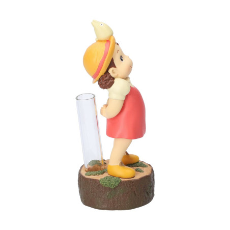 Statue Soliflore Mei & Totoro Blanc - Mon Voisin Totoro