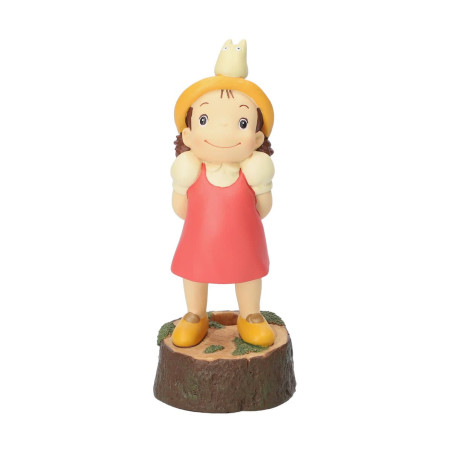 Statue Soliflore Mei & Totoro Blanc - Mon Voisin Totoro