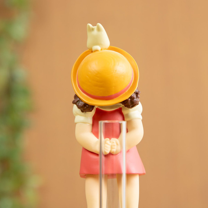 Statue Soliflore Mei & Totoro Blanc - Mon Voisin Totoro