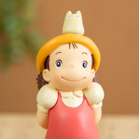 Statue Soliflore Mei & Totoro Blanc - Mon Voisin Totoro