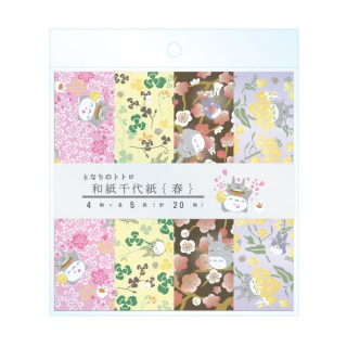 Papier Chiyogami Printemps 2024 - Mon Voisin Totoro
