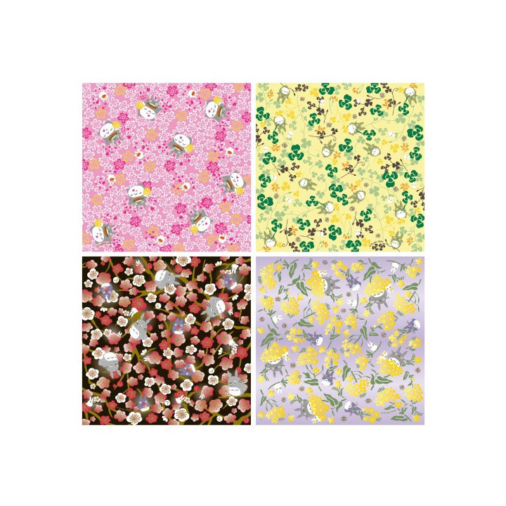 Papier Chiyogami Printemps 2024 - Mon Voisin Totoro