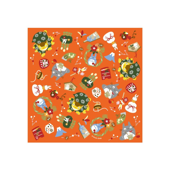 Papier Chiyogami Hiver 2024 - Mon Voisin Totoro