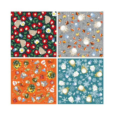 2024 Chiyogami Paper Winter - My Neighbor Totoro
