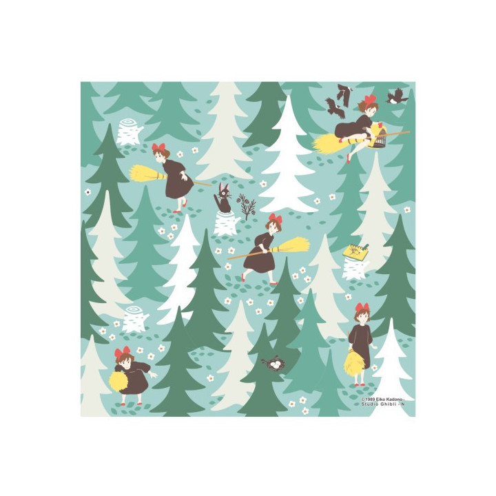 Papier Chiyogami 2024 - Kiki la petite sorcière