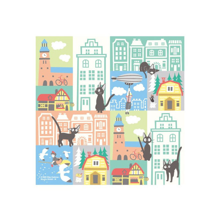 Papier Chiyogami 2024 - Kiki la petite sorcière