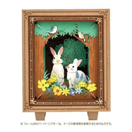 Cadre Théâtre de papier Classique 100x80x42mm - Studio Ghibli