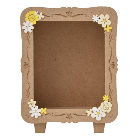 Cadre Théâtre de papier Fleur 100x80x42mm - Studio Ghibli