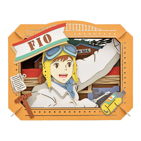 Théâtre de papier Fio - Porco Rosso