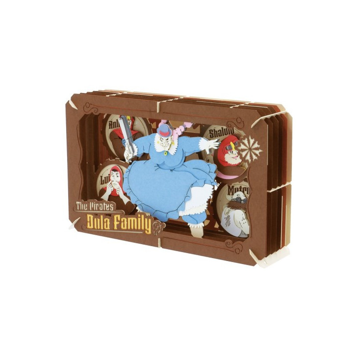 Théâtre de papier La famille Pirate de Dora - Le Château dans le ciel