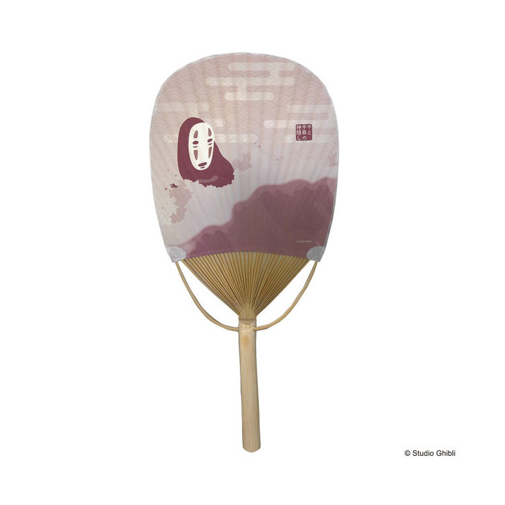 Éventail Bambou Chihiro & No Face dans le train - Le Voyage de Chihir