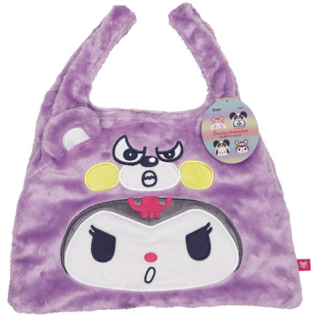 Mini Tote bag Fourrure - Kuromi