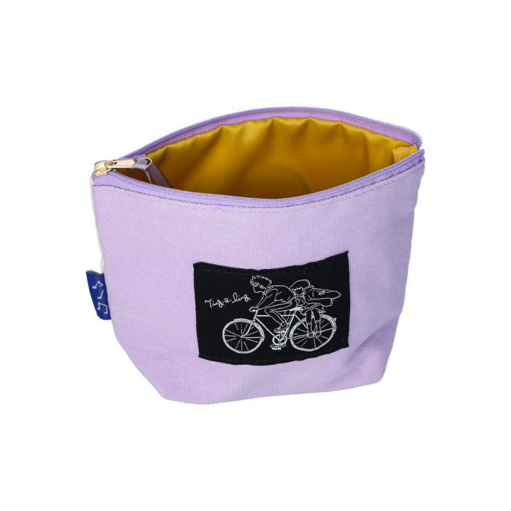 Trousse brodée Muta - Si tu tends l'oreille