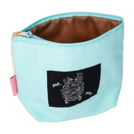 Trousse brodée Calicifer - Le Château ambulant