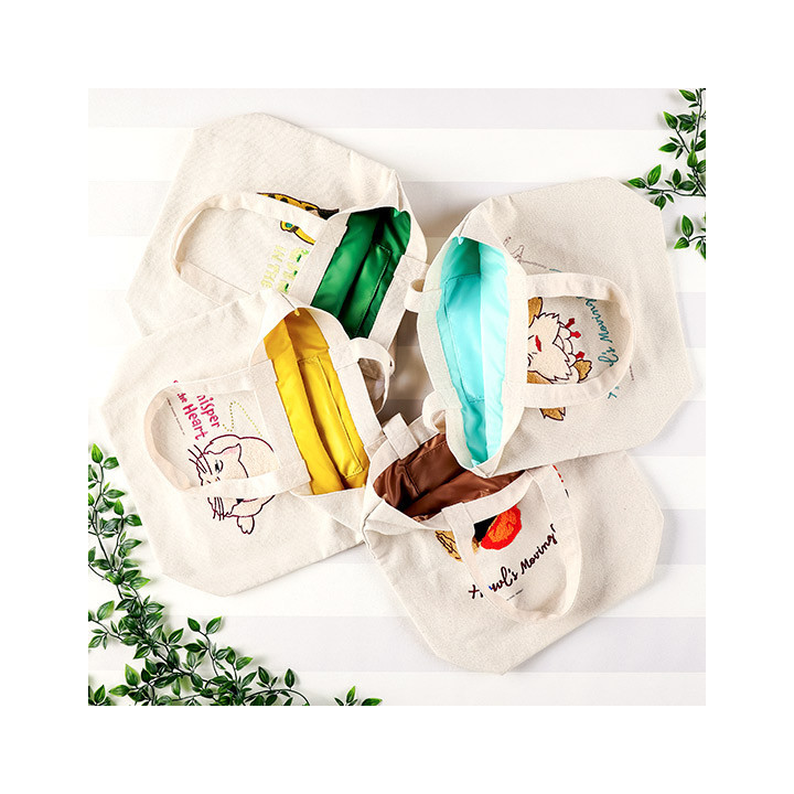 Tote bag Brodé Calcifer - Le Château ambulant