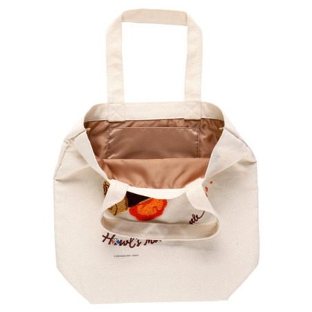 Tote bag Brodé Calcifer - Le Château ambulant