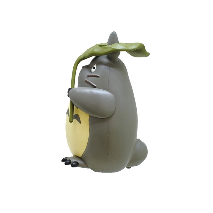 Pull Back Figurine Totoro with leaf - My Neighbour Totoro