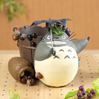 Diorama Planter Tonneau de tous les Totoro - Mon Voisin Totoro
