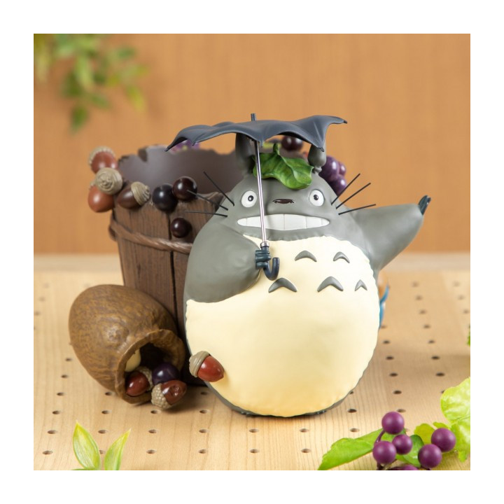 Diorama Planter Tonneau de tous les Totoro - Mon Voisin Totoro