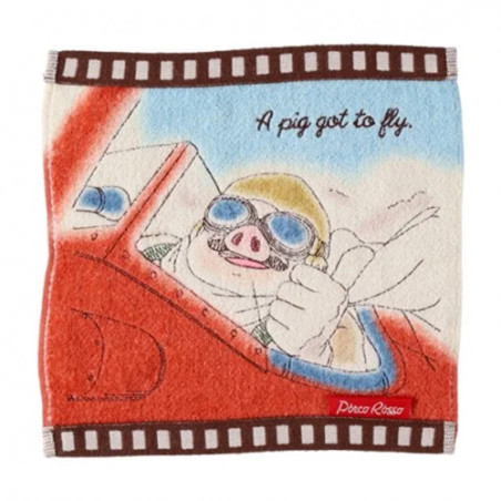 Mini Serviette Cellulo Marco Hydravion -  Porco Rosso