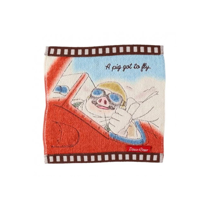 Mini Serviette Cellulo Marco Hydravion -  Porco Rosso