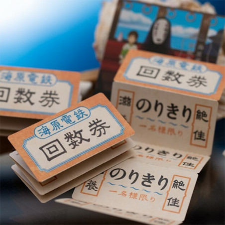 Mini Bloc-Note Chihiro Ticket De Train - Le Voyage De Chihiro 