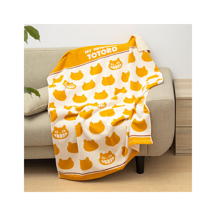 Plaid Silhouette Chatbus 85x115 cm - Mon Voisin Totoro