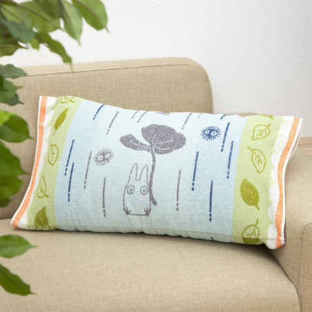 Taie d'oreiller Totoro parapluie  - Mon Voisin Totoro