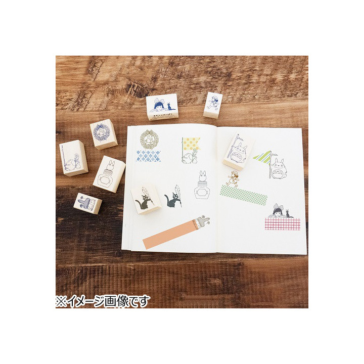 Totoro Wood stamps - My Neighbor Totoro