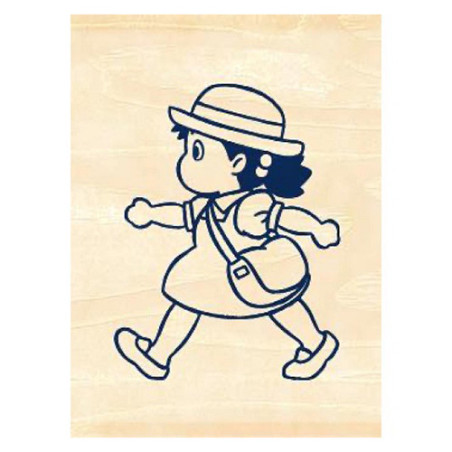 Mei Wood stamps - My Neighbor Totoro