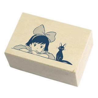 Tampons en bois Kiki & Jiji - Kiki la petite sorcière