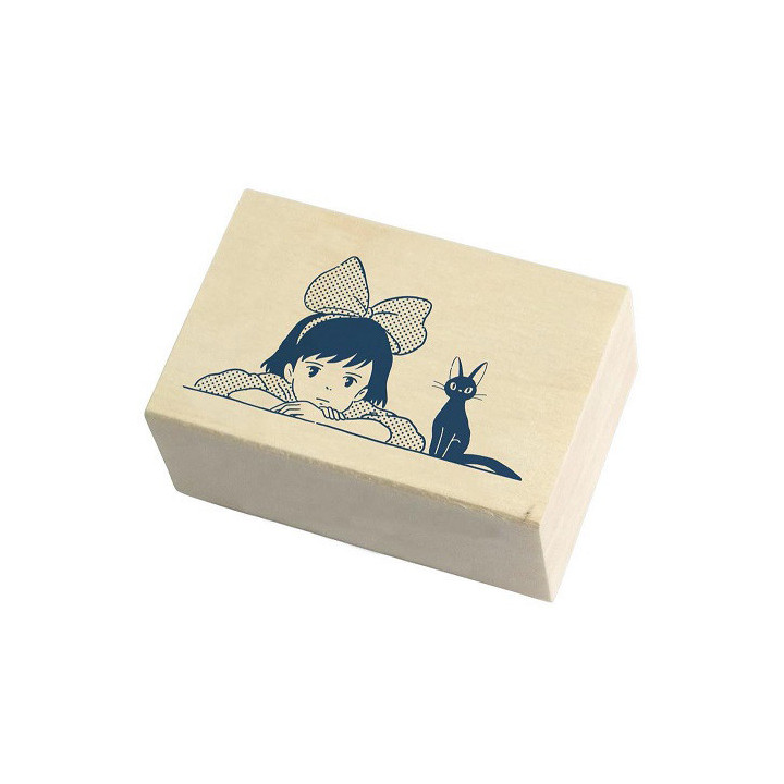 Tampons en bois Kiki & Jiji - Kiki la petite sorcière