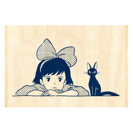 Tampons en bois Kiki & Jiji - Kiki la petite sorcière