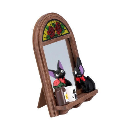Miroir Jiji devant la glace - Kiki la petite sorcière