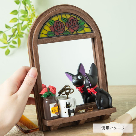 Miroir Jiji devant la glace - Kiki la petite sorcière